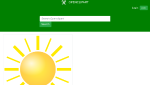 openclipart圖庫：sun縮圖