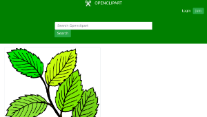 openclipart圖庫：Summer Leaves