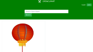 openclipart圖庫：paper lantern2縮圖