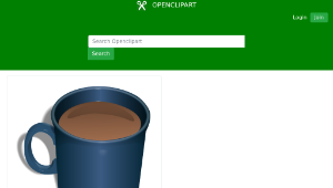 openclipart圖庫：Coffee Mug