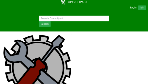 openclipart圖庫：Admin tools icon-資源代表圖