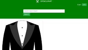 openclipart圖庫：Basic Tuxedo縮圖