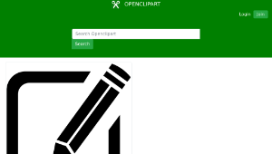 openclipart圖庫：Edit icon-資源代表圖
