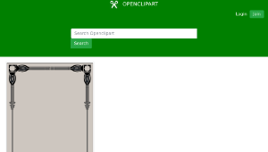 openclipart圖庫：Page border design縮圖