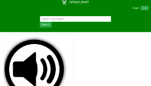 openclipart圖庫：audio