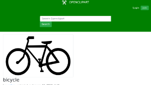 openclipart圖庫：bicycle縮圖