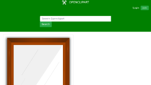 openclipart圖庫：Mirror Frame縮圖