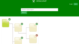 openclipart圖庫：Information Architecture icons-資源代表圖