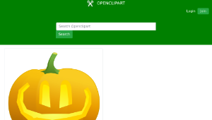 openclipart圖庫：Jack O’ Lantern: Lou-資源代表圖