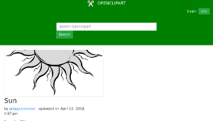 openclipart圖庫：Sun-資源代表圖