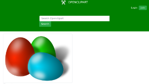 openclipart圖庫：Easter eggs縮圖