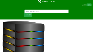 openclipart圖庫：Server Remix 1縮圖