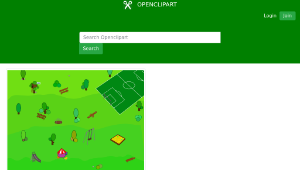 openclipart圖庫：Park (alternative version)-資源代表圖