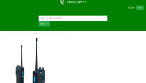 openclipart圖庫：walkie-talkie-資源代表圖