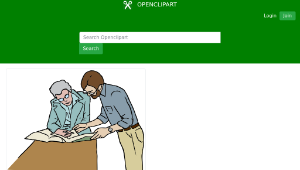 openclipart圖庫：Reference Desk-資源代表圖