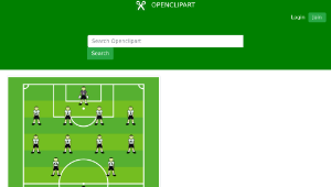 openclipart圖庫：Soccer Field縮圖
