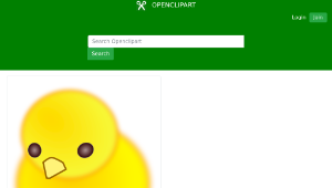 openclipart圖庫：chick縮圖