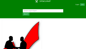 openclipart圖庫：Shaking hands - Business People Who - Checkmark-資源代表圖