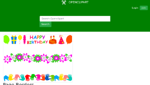openclipart圖庫：Page Borders縮圖