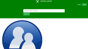 openclipart圖庫：communicator-blue縮圖