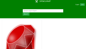 openclipart圖庫：Ruby-資源代表圖