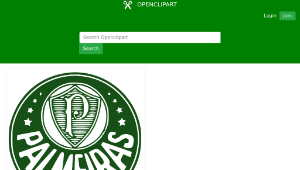 openclipart圖庫：Destintivo Palmeiras-資源代表圖