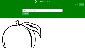openclipart圖庫：Simple Fruit (FF Menu)-資源代表圖