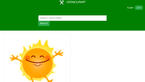 openclipart圖庫：Sunshine縮圖