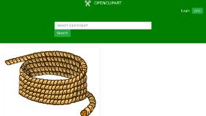 openclipart圖庫：rope - coloured縮圖