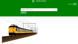 openclipart圖庫：Dutch train-資源代表圖