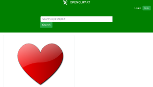 openclipart圖庫：Heart-資源代表圖