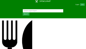 openclipart圖庫：cutlery縮圖
