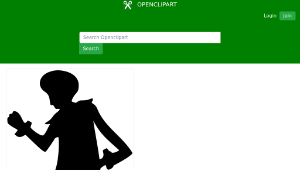 openclipart圖庫：Disco Dancer 2縮圖