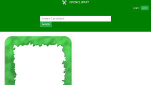 openclipart圖庫：Slime Border縮圖