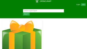 openclipart圖庫：Present ns縮圖