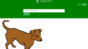 openclipart圖庫：Dog (Simple Drawing)縮圖