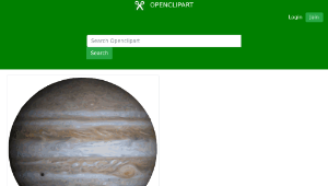 openclipart圖庫：Jupiter縮圖