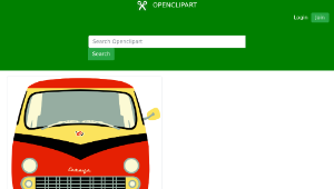 openclipart圖庫：Minivan «Latvija» by Rones-資源代表圖