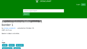 openclipart圖庫：border 1-資源代表圖