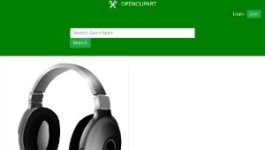 openclipart圖庫：headphone縮圖