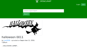 openclipart圖庫：halloween 0011-資源代表圖
