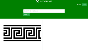 openclipart圖庫：Ancient Greek Meander 1縮圖