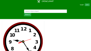 openclipart圖庫：Clock