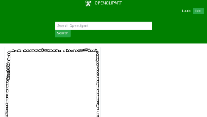 openclipart圖庫：Pebble Border 1 remix縮圖