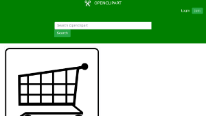 openclipart圖庫：Hotel Icon Near Shopping縮圖