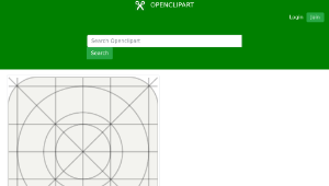 openclipart圖庫：iOS 7 Icon Template-資源代表圖