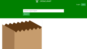 openclipart圖庫：Simple Paper Bag縮圖