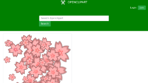 openclipart圖庫：tile effect sakura 2縮圖