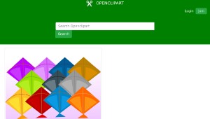 openclipart圖庫：Kite Shop縮圖