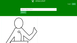 openclipart圖庫：Presentation縮圖